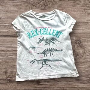 Peek Dinosaurs are Rexcellent Shirt Girls Sz 6/7